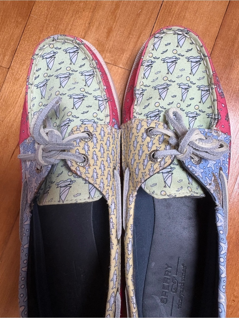 Sperry Women's Multicolor Printed Canvas Boat Shoes